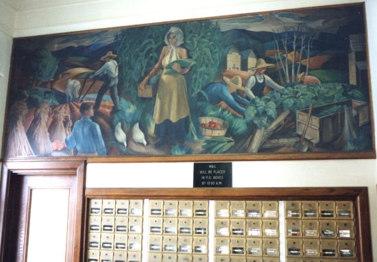 Chatham Post Office Mural
