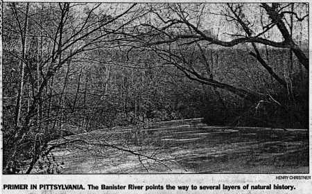Times-Dispatch photo of the Banister River