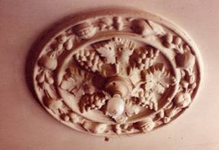 Foyer medallion, 1975