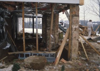 Walker wing foundation repairs