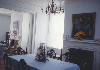 Dining room, 1986