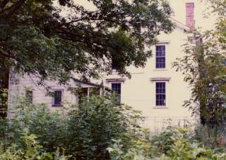 The old Sims House (rear), 1975