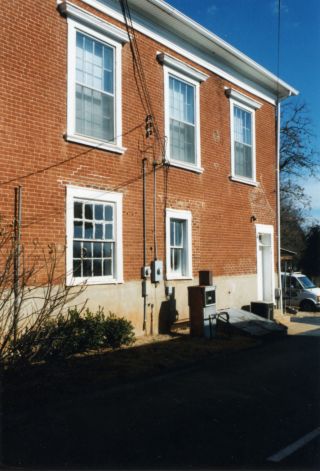 South side of Masonic Lodge Hall
