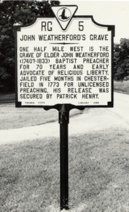 Weatherford Marker