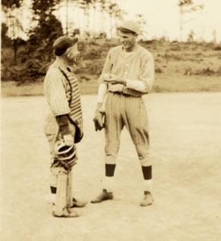 Johnny Beaver and Pitcher