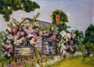Tune Painting of Bennett Cabin