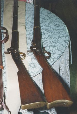 Two Confederate Muskets