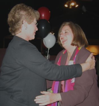 Earlene Ridella and Margaret Grove