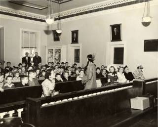 History Lesson at Courthouse