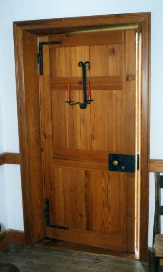 Reproduced front door