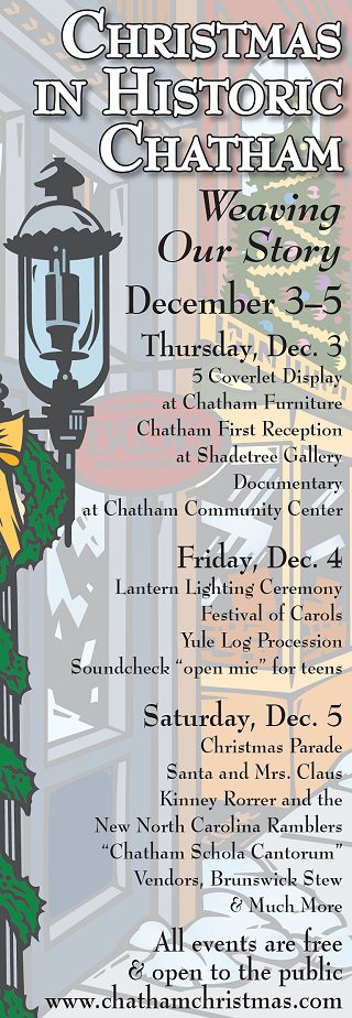 Historic Chatham Christmas Poster 2009