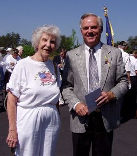 Eva Mae Tramel Clark and Coy Harville