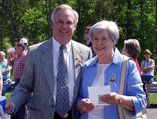 Coy Harville and Inez Gaddy