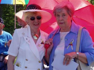 Kate Walker and Inez Gaddy