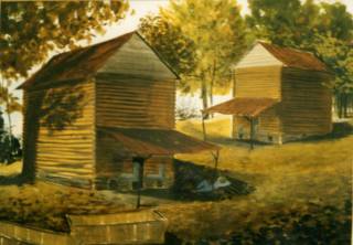 Tobacco barns