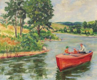 Granddaddy Bowman Fishing