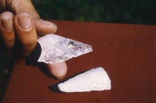 Quartz points