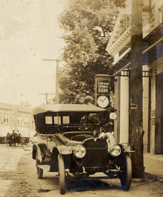 Car at Chatham Savings Bank