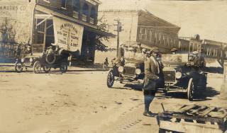 Three Cars near Bennett Hotel