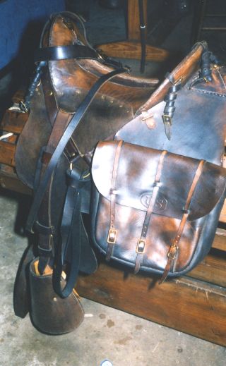 McClellan Saddle