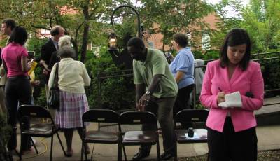 Joe White Memorial Lamp Dedication