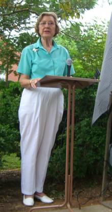 Joe White Memorial Lamp Dedication