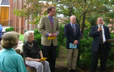 Joe White Memorial Lamp Dedication