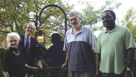 Unveiling of Joe White Memorial