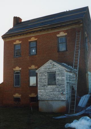 View from east