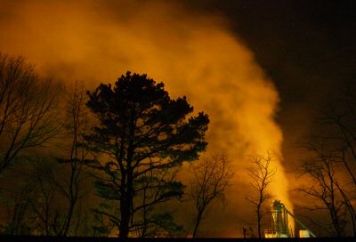 Columbia Forest Products, Chatham, VA - smokestack